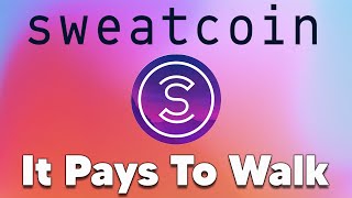 Get Paid Just For Walking Unboxing amp Reviewing Sweatcoin App [upl. by Annauqahs622]