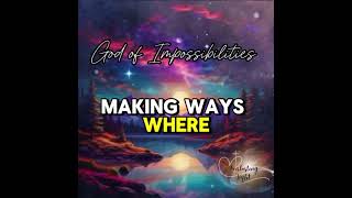 God of Impossibilities Official Lyrics Video [upl. by Zachar]