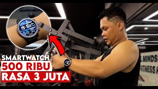 TERLALU MURAH  Smartwatch 500 Ribuan rasa 3 Jutaan  Ft Haylou Solar Pro LS18 [upl. by Lexy479]