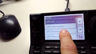 Configurando IC7100 GPS Manual [upl. by Iago]