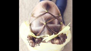 How to Elastics into Pigtails Tutorial  Brown Haired Bliss [upl. by Suoiradal800]