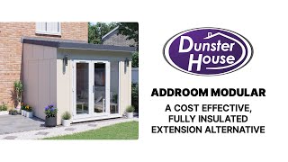 ConservatoryExtension Alternative Addroom Modular Room Extension  Dunster House [upl. by Eleaffar123]