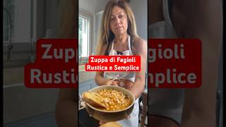 Zuppa di Fagioli Rustica e Semplice shorts fagioli ricette [upl. by Eniamert43]