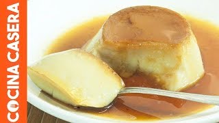 Flan de Huevo fácil y rápido en 5 minutos solo 4 INGREDIENTES [upl. by Rekyr]