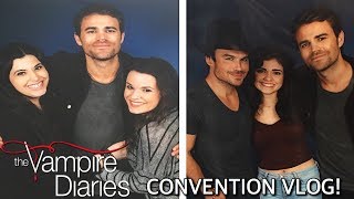 THE VAMPIRE DIARIES CONVENTION VLOG WHIPPANY NJ 2018 [upl. by Yuhas]