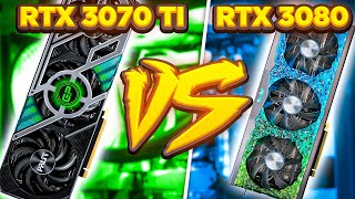 Сравнение RTX 3080 и RTX 3070 Ti Palit GeForce GamingPro [upl. by Parrish]