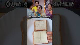 Easy Peasy Cheesy Garlic Bread 🥪 Anupama Baa ne mama ji ko mara thappad 👋 anupama bread [upl. by Moule674]