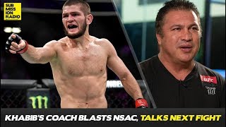 Khabib Nurmagomedovs Coach Absolutely BLASTS Nevada Commission Over Khabibs Punishment [upl. by Epolenep52]