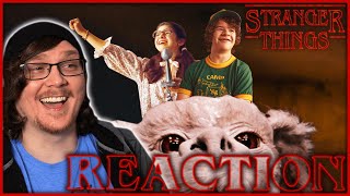 The NeverEnding Story Scene Reaction STRANGER THINGS 3 [upl. by Dloraj]