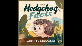 “Hedgehogs 101 Fun and Fascinating Facts You Must Know” [upl. by Oniram]