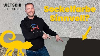 Ist Sockelfarbe sinnvoll Die beste Farbe für die Fassade [upl. by Yrgoerg]