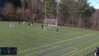 Tilton School vs New Hampton Boys JV Soccer [upl. by Binnings]