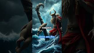 Jörmungandr A Serpente do Ragnarok na Mitologia Nórdica history mitologia [upl. by Dnomed]