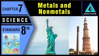 Metals and NonMetals  Std 8  Science  Ch7  Maharashtra Board [upl. by Jarrell]