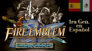 Fire Emblem Genealogy of the Holy War Todos los Dialogos Parte 1 [upl. by Mandler816]