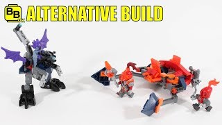 LEGO NEXO KNIGHTS 70361 ALTERNATIVE BUILD STOMPER MECH [upl. by Parrott]