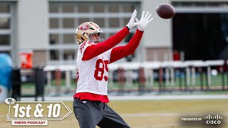 1st amp 10 49ers Get Back to Work Latest Updates Ahead of SFvsGB [upl. by Latsyrcal]