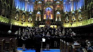 The Biebl quotAve Mariaquot at Notre Dame Basilica in Montreal [upl. by Nesnej]