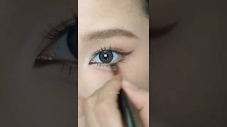 Eye makeup tut ✨eyemakeover makeuptutorial douyinmakeuptutorial douyinmakeup eyeliner shorts [upl. by Einnos]