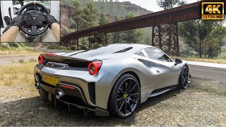 1300HP Ferrari 488 Pista  Forza Horizon 5  Thrustmaster TX gameplay [upl. by Moreland]