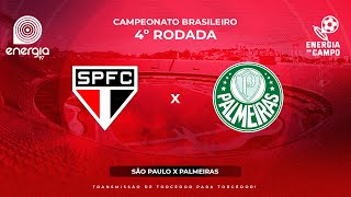 SÃO PAULO X PALMEIRAS  29042024  BRASILEIRÃO  AO VIVO [upl. by Rinaldo121]