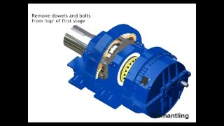 Planetary gearbox Disassembly [upl. by Thamos]