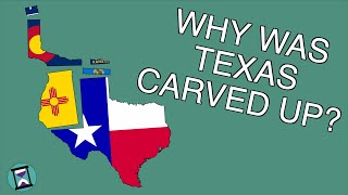 Why was Texas divided after it joined the USA Short Animated Documentary [upl. by Shanna385]