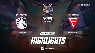 Liquid Echo vs Falcon Esports HIGHLIGHTS MSC 2024  FCON VS TLPH ESPORTSTV [upl. by Buskirk965]