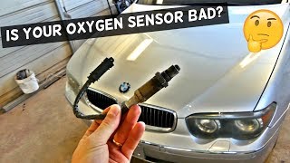 HOW TO KNOW IF OXYGEN SENSOR IS BAD demonstrated on BMW [upl. by Manolo839]