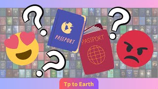 The 10 best and worst passports in the world｜Passport｜Travel｜Rank [upl. by Rae591]