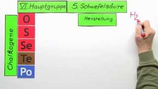 Die Schwefelsäurenherstellung  Chemie  Allgemeine und anorganische Chemie [upl. by Sirac]