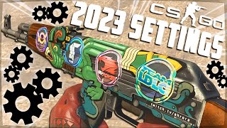 Ahroras 2023 CSGO Settings [upl. by Nyrol]