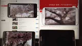 Samsung SideSync VS LG OnScreen Phone TEST 1 [upl. by Yrneh]