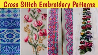 Cross Stitch Embroidery PatternsHand Embroidery Cross Stitch Designscookncraftainment [upl. by Fabiolas]