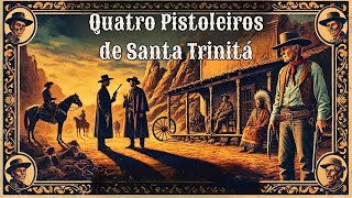 Quatro Pistoleiros de Santa Trinitá  I QuattroTrinità  Western  Filme Completo em Português [upl. by Worlock]