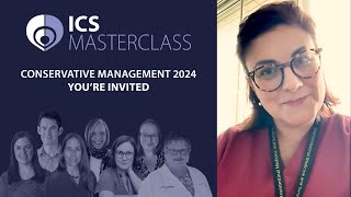 Paula Igualada Martinez presents ICS Masterclass Conservative Management 16 March 2024 [upl. by Aniroz]