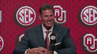 OUs Brent Venables on recruiting Mississippi QB Jaxson Dart what Mississippi State is getting in [upl. by Swanson127]