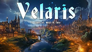 Ambient Velaris  Cozy Night in the City of Starlight  A Court of Thorns and Roses [upl. by Grim]