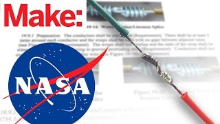 How To Splice Wires to NASA Standards [upl. by Dnalel]