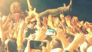 Øysten Greni stage dive Oslo Spektrum 20413 [upl. by Adina]