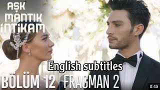 Ask mantik intikam episode 12  English subtitles trailer 2 [upl. by Kcub]