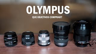 Qué Objetivos Olympus comprar [upl. by Nywnorb]