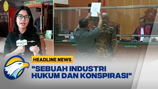 Teddy Minahasa Sampaikan Pledoi Berjudul quotSebuah Industri Hukum dan Konspirasiquot [upl. by Jessabell]