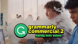 Grammarly Commercial Starring Actor Scott Watson In Underwater Office commercial [upl. by Shaddock985]