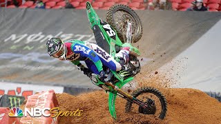 Wildest moments from the 2020 Supercross season so far  Motorsports on NBC [upl. by Karla357]