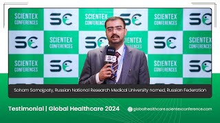 Testimonial by Soham Samajpaty  Global Healthcare 2024 [upl. by Warren523]