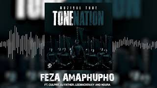 Muziqal Tone  Feza Amaphupho ft Culprit DJ Father LeeMackraxy and Ndura Audio Visualizer [upl. by Nylad]