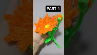 Pipe Cleaner Flower Craftflores con limpiapipas pipecleanercrafts shortsvideo viralshort [upl. by Eentroc677]