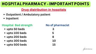 Hospital pharmacy Hospital drug distribution  PTC Surgical dressings Drug information resources [upl. by Prichard538]