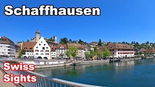 Schaffhausen Switzerland 4K Amazing Town Rhine River [upl. by Amie]